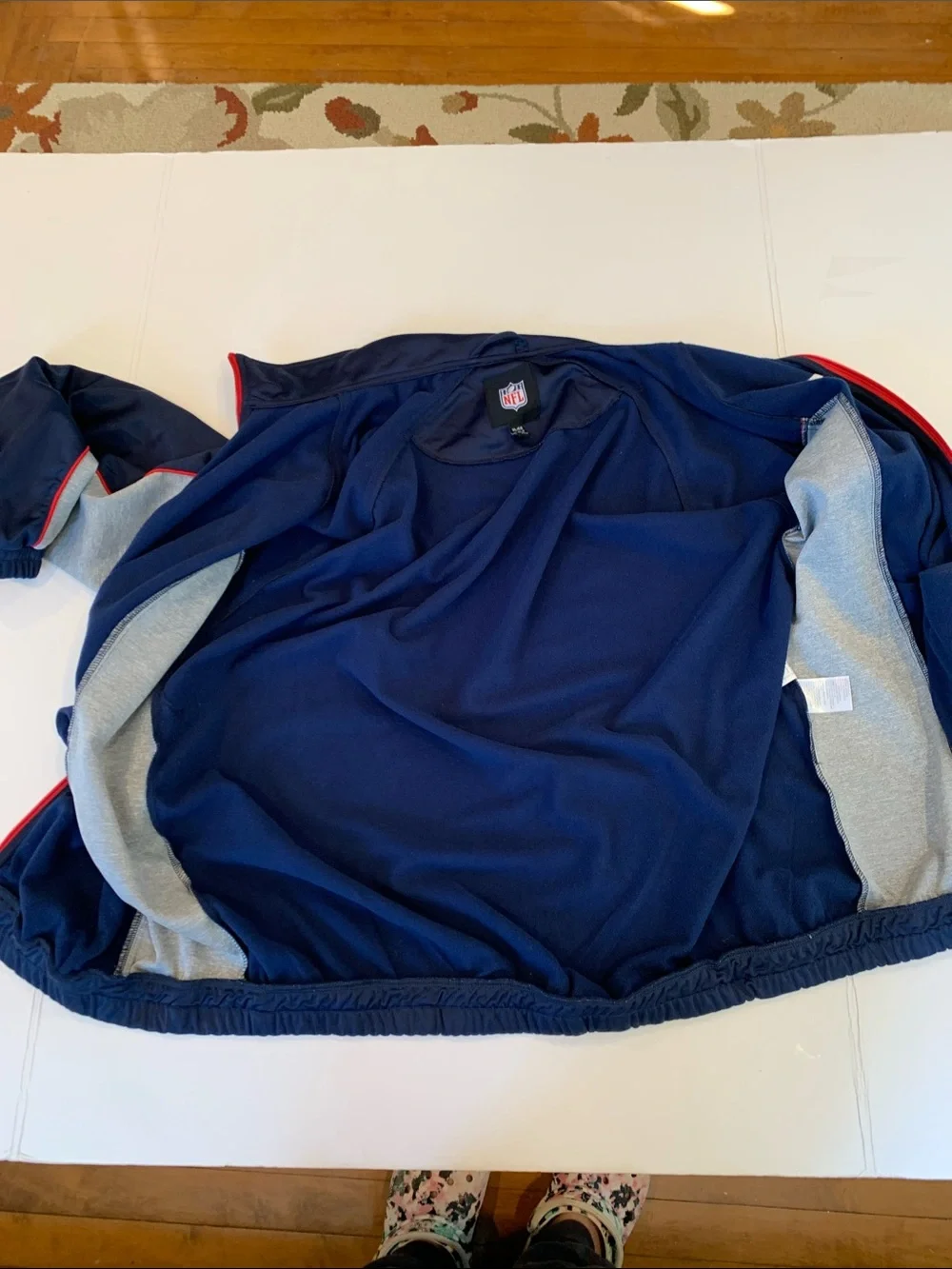 NFL GIII Men’s XL Extra Large Navy Blue New England Patriots Lightweight Jacket